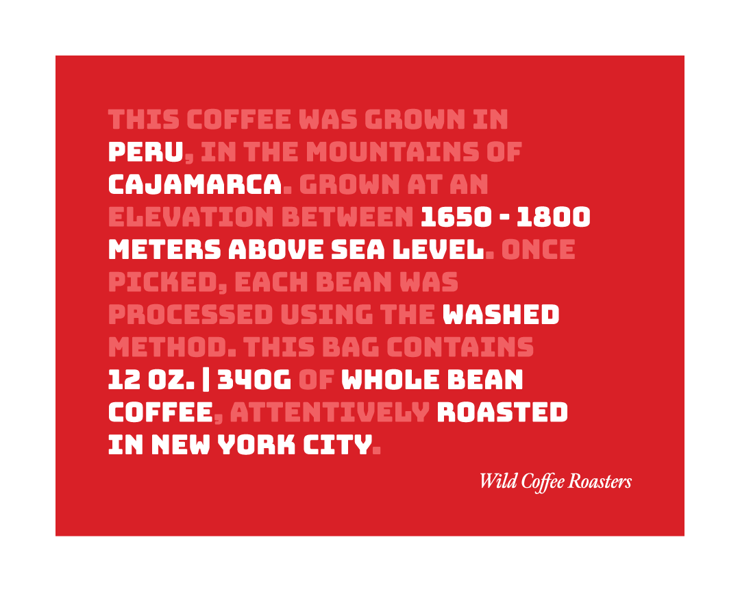 Peru - Single Origin